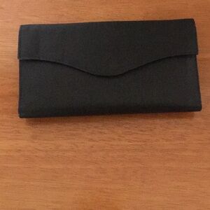 Black Wallet with separate check book cover